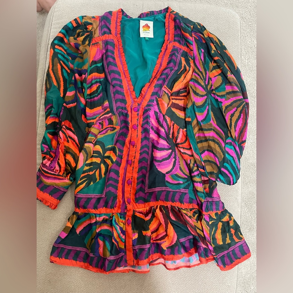 Worn under 4 times. Farm rio beautiful dress